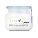 Свеча Mindset Cosmetics Swieca zapachowa Moments of Balance white tea & amber, 450 мл — фото 1