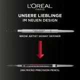 L'Oreal Paris Infaillible Brows Карандаш для бровей тонкий 24H, 1 шт — фото 6