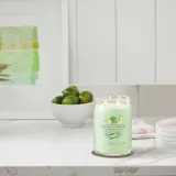 Yankee Candle Cucumber Mint Cooler Ароматическая свеча, 567 г — фото 4
