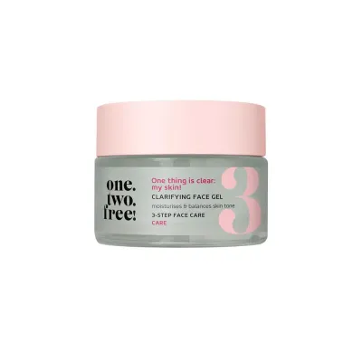 Гель для лица one.two.free! Clarifying Face Gel, 50 мл