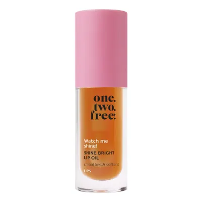 Масло для губ one.two.free! Shine Bright Lip Oil, оттенок 02 - OH ORANGE