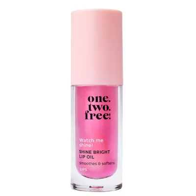 Масло для губ one.two.free! Shine Bright Lip Oil, оттенок 03 - ICONIC PINK