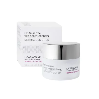 Крем для лица Dr. Susanne von Schmiedeberg L-Carnosine Anti-A.G.E. Cream Normal to Dry Skin, 50 мл