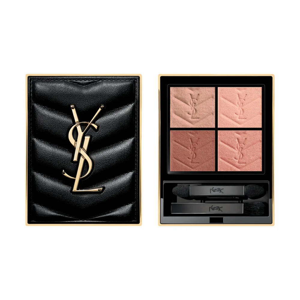Yves Saint Laurent Couture Mini Clutch палетка теней для век, 4 оттенка, 100 Stora Dolls, оттенок 600 - SPONTINI LILIES