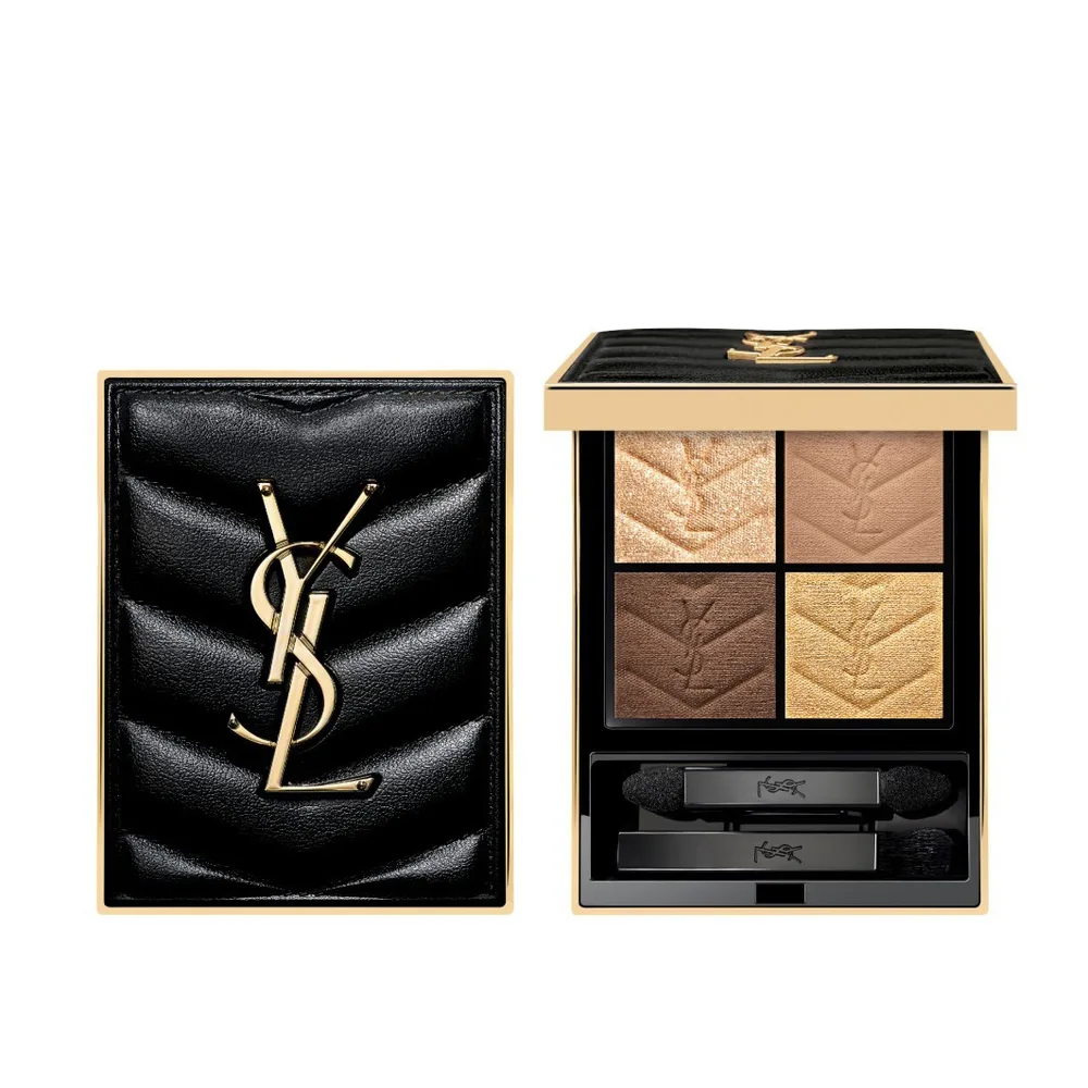 Yves Saint Laurent Couture Mini Clutch палетка теней для век, 4 оттенка, 100 Stora Dolls, оттенок 800 - OVER DORE
