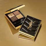 Yves Saint Laurent Couture Mini Clutch палетка теней для век, 4 оттенка, 100 Stora Dolls, оттенок 800 - OVER DORE — фото 2