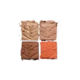 Yves Saint Laurent Couture Mini Clutch палетка теней для век, 4 оттенка, 100 Stora Dolls, оттенок 810 - OVER ORANGE — фото 3