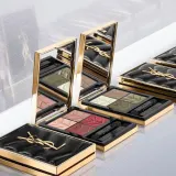 Yves Saint Laurent Couture Mini Clutch палетка теней для век, 4 оттенка, 100 Stora Dolls, оттенок 830 - UNEXPLORED GARDEN — фото 2