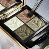 Yves Saint Laurent Couture Mini Clutch палетка теней для век, 4 оттенка, 100 Stora Dolls, оттенок 830 - UNEXPLORED GARDEN — фото 3