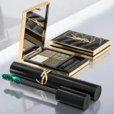 Yves Saint Laurent Couture Mini Clutch палетка теней для век, 4 оттенка, 100 Stora Dolls, оттенок 830 - UNEXPLORED GARDEN — фото 5