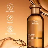 Wella Professionals Ultimate Smooth, nourishing shampoo for dry and frizzy hair, 250 мл / 1000 мл — фото 4