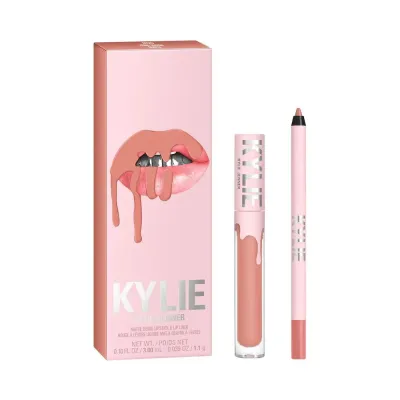 Kylie Cosmetics Matte Lip Kit набор для губ: матовая жидкая помада и карандаш, оттенок 800 – One Wish