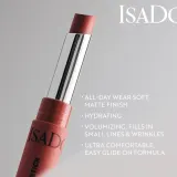 Помада для губ в стике IsaDora The Matte Lipstick, 1 г, 1.6 г SALE / 1.6 г SALE (1198202) / 1.6 г SALE (1198203) / 1.6 г SALE (1198204) / 1.6 г SALE (1198206) / 1.6 г SALE (1198207) / 1.6 г SALE (1198208) — фото 4
