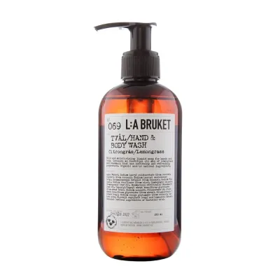Гель для душа L:A Bruket No. 069 Liquid Soap Lemongrass, 450 мл