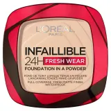 L'Oreal Paris Infaillible 24H Fresh Wear Пудра для лица, оттенок 20 - IVORY — фото 1