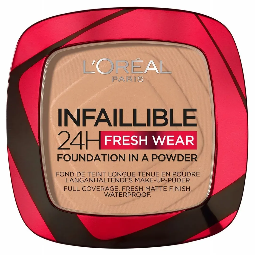 L'Oreal Paris Infaillible 24H Fresh Wear Пудра для лица, оттенок 220 - SAND