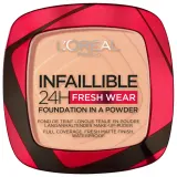 L'Oreal Paris Infaillible 24H Fresh Wear Пудра для лица, оттенок 245 - GOLDEN HONEY — фото 1
