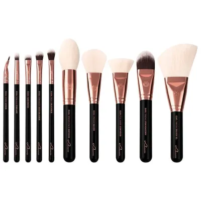 Luvia Essential Brushes Expansion Set Black Diamond набор кистей для макияжа, 10 шт
