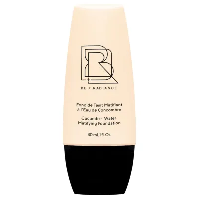 Тональный крем BE + Radiance Cucumber Water Matifying Foundation, оттенок 04 - EXTRA LIGHT NEUTRAL
