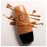 Тональный крем BE + Radiance Cucumber Water Matifying Foundation, оттенок 50 - DEEP TAN / WARM. SALE — фото 5