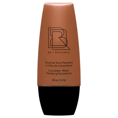Тональный крем BE + Radiance Cucumber Water Matifying Foundation, оттенок 63 - DEEP / NEUTRAL. SALE
