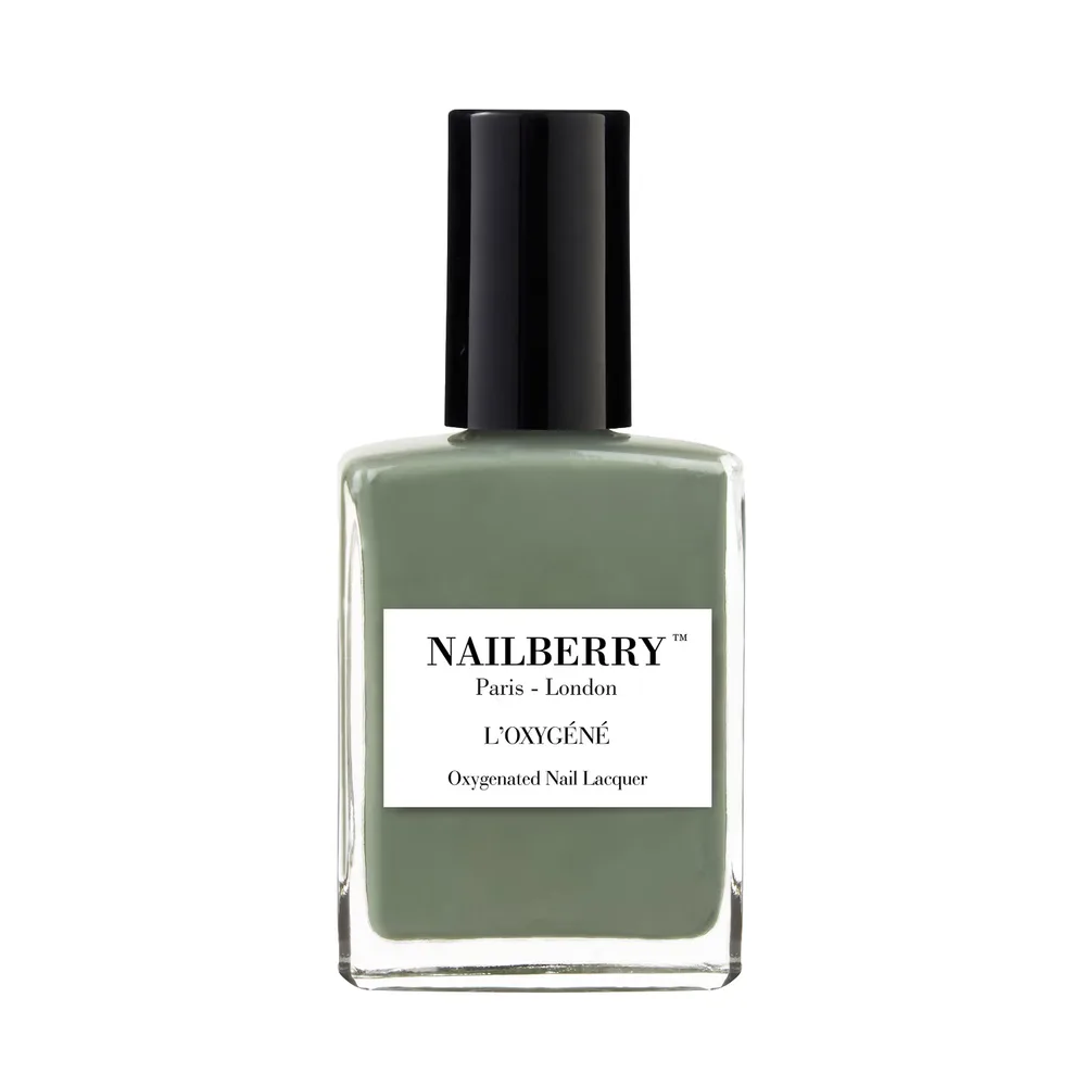 Nailberry To The Moon and Back лак для ногтей, #8C4649 - VINTAGE PINK, 15 мл, оттенок 6F7B67 - LIGHT KHAKI