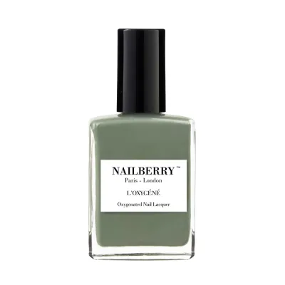 Nailberry To The Moon and Back лак для ногтей, #8C4649 - VINTAGE PINK, 15 мл, оттенок 6F7B67 - LIGHT KHAKI