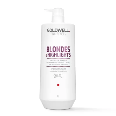 Шампунь для волос Goldwell Szampon zapobiegajacy zolknieciu wlosow Blondes & Highlights, 1000 мл
