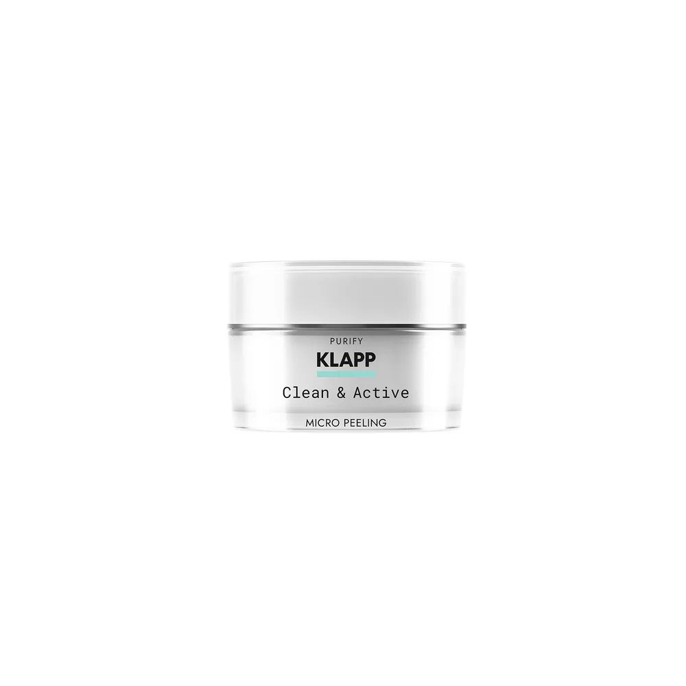 Набор для очищения лица Klapp Clean & Active Micro Peeling, 50 мл