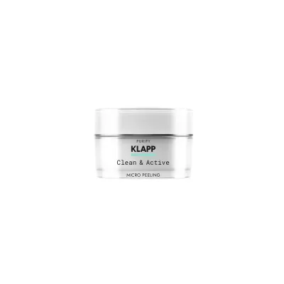 Набор для очищения лица Klapp Clean & Active Micro Peeling, 50 мл