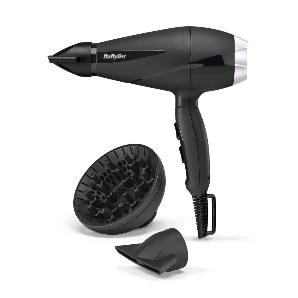 BaByliss Turbo Pro 2100 фен для волос 2100 Вт с ионизацией и диффузором, 1 шт
