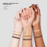 Тени для век: Cien do powiek Bobbi Brown Essential Eye Shadow Trios, оттенок 01 - GOLDEN HOUR — фото 2