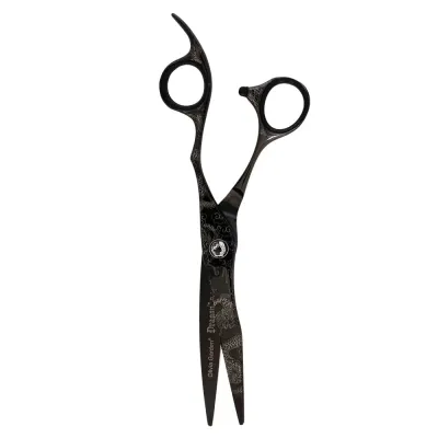 Olivia Garden Dragon ножницы парикмахерские для стрижки с титановым упрочнением, 1 шт