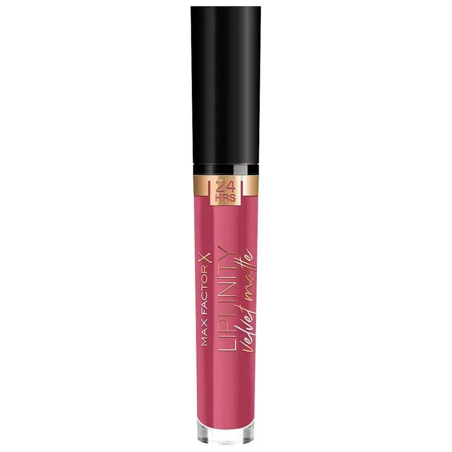 Max Factor Lipfinity Velvet Matte Помада для губ матовая, с витамином E, оттенок 05 - MERLOT