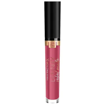 Max Factor Lipfinity Velvet Matte Помада для губ матовая, с витамином E, оттенок 05 - MERLOT