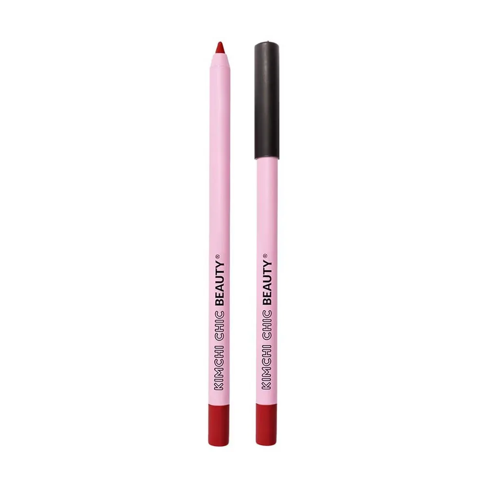 KimChi Chic Beauty YUM Lip Liners карандаш для губ кремовый, 1.8 г, оттенок BIG APPLE. SALE