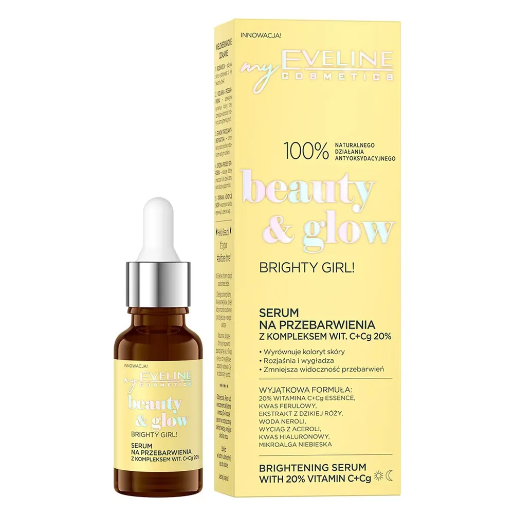 Сыворотка для лица: Glow Serum Eveline Cosmetics, 18 мл