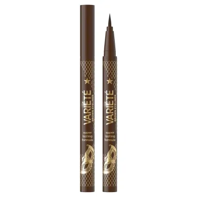 Eveline Cosmetics Variete точная подводка-фломастер для глаз, коричневая, 4 мл