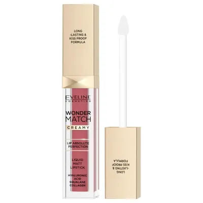 Eveline Cosmetics Wonder Match Жидкая помада для губ матовая, 6,8 мл, оттенок undefined. SALE (1204275)