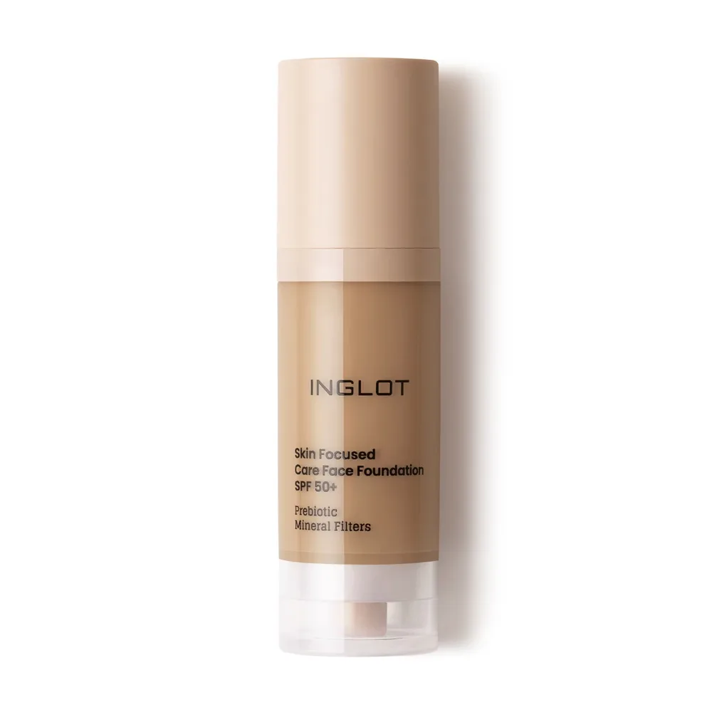 Тональный крем Inglot, оттенок 313 - WARM OLIVE
