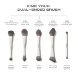 Morphe двусторонняя кисть для пудры M160 Dual-Ended Powder Brush, 1 шт — фото 2