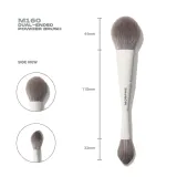 Morphe двусторонняя кисть для пудры M160 Dual-Ended Powder Brush, 1 шт — фото 7