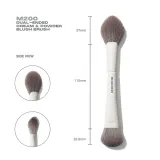 Кисть для румян Morphe M200 DUAL-ENDED BLUSH BRUSH, 1 шт — фото 2