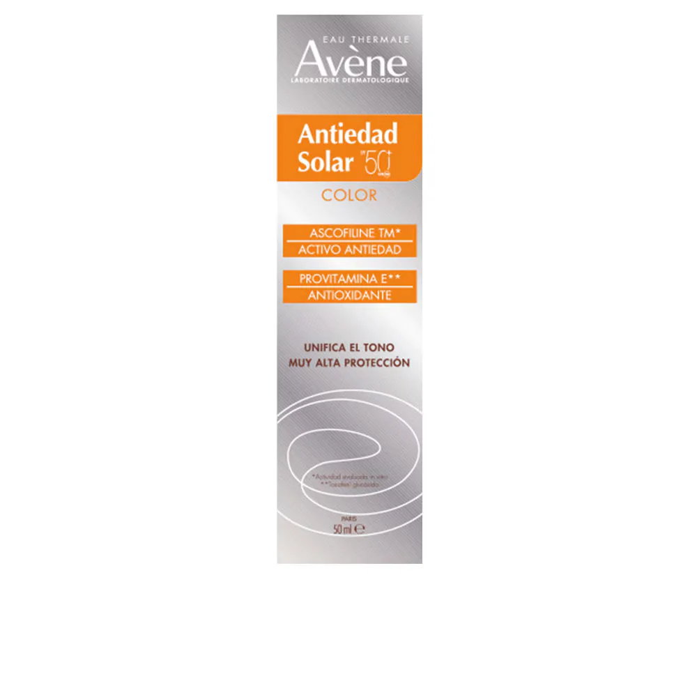 Солнцезащитный крем Avène SOLAIRE HAUTE PROTECTION kolor przeciwstarzeniowy SPF50+, 50 мл