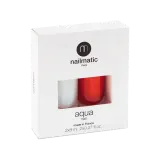 Nailmatic Capucine набор: лак для ногтей на водной основе и база-топ 2 в 1, 16 мл — фото 1