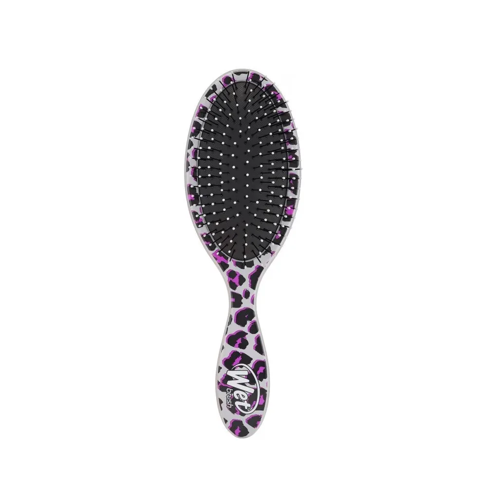 Wet Brush Original Detangler щетка-детанглер для волос, цвет PINK LEOPARD, 1 шт