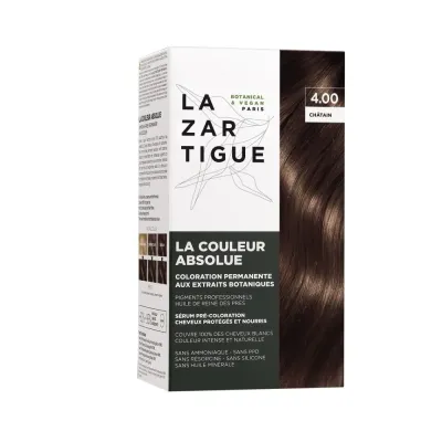 Lazartigue Краска для волос, 60 мл, оттенок 4.00 - CHOCOLATE CHESTNUT