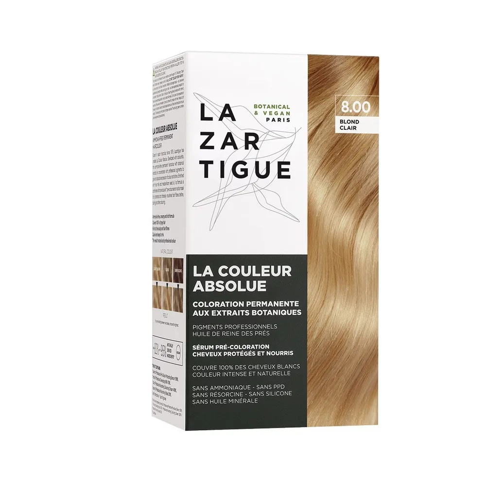 Lazartigue Краска для волос, 60 мл, оттенок 8.00 - LIGHT BLOND