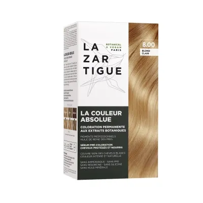 Lazartigue Краска для волос, 60 мл, оттенок 8.00 - LIGHT BLOND