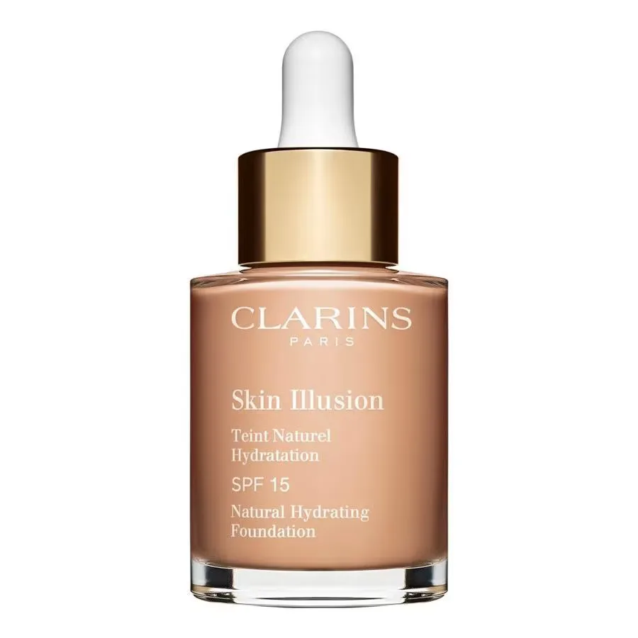 Тональный крем Clarins Podklad Skin Illusion SPF 15, оттенок 107 - BEIGE